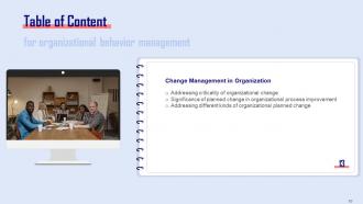 Organizational Behavior Management Powerpoint Presentation Slides Visual Downloadable