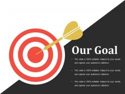 Our goal presentation outline template 2