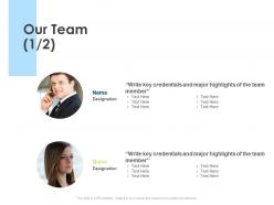 Our team introduction communication l47 ppt powerpoint presentation slides format