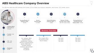 Overcome the it security challenges facing by healthcare company case competition complete deck