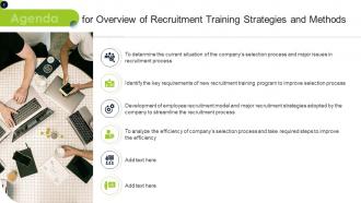 Overview Of Recruitment Training Strategies And Methods Powerpoint Presentation Slides