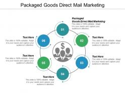 Packaged goods direct mail marketing ppt powerpoint presentation icon master slide cpb