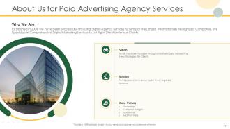 Paid Advertising Agency Proposal Powerpoint Presentation Slides