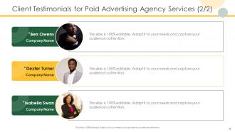 Paid Advertising Agency Proposal Powerpoint Presentation Slides