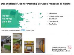 Painting services proposal template helps commercial and residential painters get bids out to clients quickly