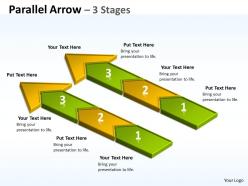 Parallel arrow 3 stages 18