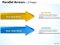 Parallel arrows 2 stages 7