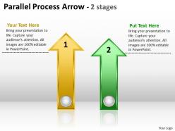 Parallel process arrow 2 stages 6