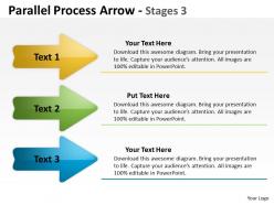 Parallel process arrow stages 36