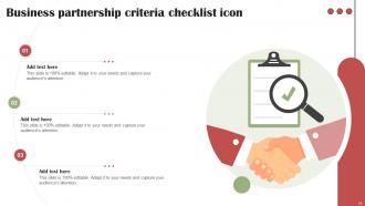 Partnership Criteria Powerpoint Ppt Template Bundles