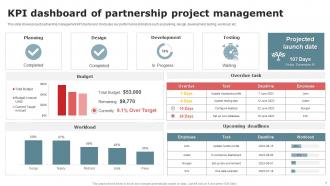 Partnership Project Management Powerpoint Ppt Template Bundles