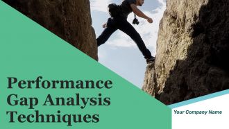 Performance Gap Analysis Techniques Powerpoint Presentation Slides