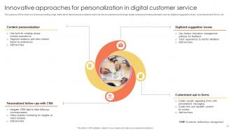 Personalization In Customer Service Powerpoint Ppt Template Bundles CRP Multipurpose Image