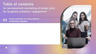 Personalized Marketing Strategic Plan For Targeted Customer Engagement Powerpoint Presentation Slides