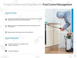 Pest control management proposal powerpoint presentation slides