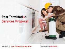 Pest Termination Services Proposal Powerpoint Presentation Slides