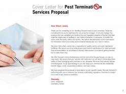 Pest Termination Services Proposal Powerpoint Presentation Slides