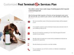 Pest Termination Services Proposal Powerpoint Presentation Slides