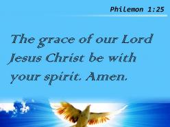 Philemon 1 25 the lord jesus christ powerpoint church sermon