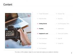 Photography Contract And Proposal Template Powerpoint Presentation Slides