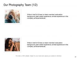 Photography Contract And Proposal Template Powerpoint Presentation Slides