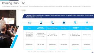 Plan Of Action For Technological Upgradation Powerpoint Presentation Slides