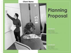 Planning Proposal Powerpoint Presentation Slides