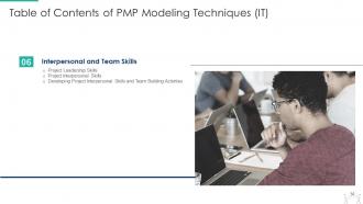 Pmp modeling techniques it powerpoint presentation slides