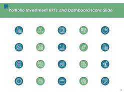 Portfolio investment kpis and dashboard powerpoint presentation slides