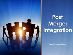 Post Merger Integration Powerpoint Presentation Slides