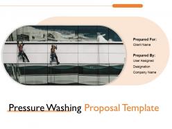 Pressure Washing Business Proposal Powerpoint Presentation Slides