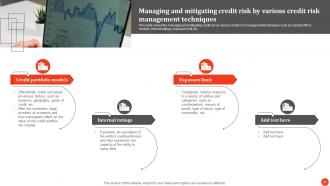 Principles And Techniques In Credit Portfolio Management Powerpoint Presentation Slides