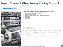 Printing Proposal Template Powerpoint Presentation Slides