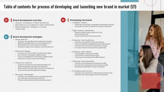 Process Of Developing And Launching New Brand In Market MKT CD V Downloadable Analytical