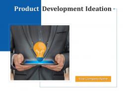 Product development ideation marketing research department successful techniques