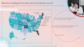 Product Expansion Guide To Increase Brand Business Headquarters And Current Locations Served