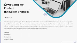 Product Innovation Proposal Powerpoint Presentation Slides