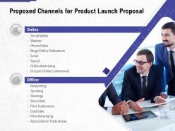 Product launch proposal powerpoint presentation slides