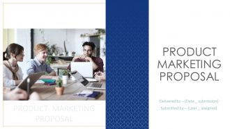 Product Marketing Proposal Powerpoint Presentation Slides