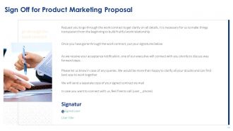 Product Marketing Proposal Powerpoint Presentation Slides