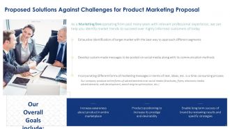 Product Marketing Proposal Powerpoint Presentation Slides