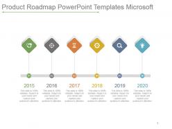 Product roadmap powerpoint templates microsoft