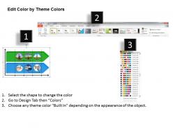 Product roadmap timeline 2d linear graph illustrating future technologies powerpoint templates slides