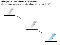Product roadmap timeline linear graph showing arrow growth 2017 powerpoint templates slides