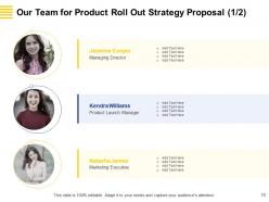 Product Roll Out Strategy Proposal Powerpoint Presentation Slides