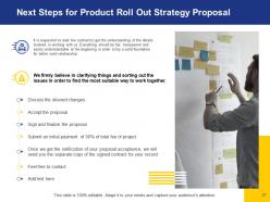 Product Roll Out Strategy Proposal Powerpoint Presentation Slides