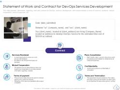 Professional devops services proposal it powerpoint presentation slides