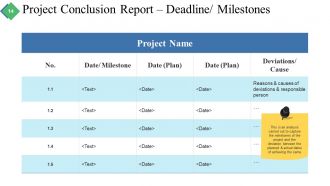 Project Brief Summary Powerpoint Presentation Slides