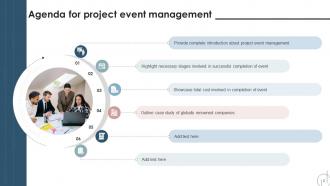 Project Event Management Powerpoint Presentation Slides PM CD Idea Informative