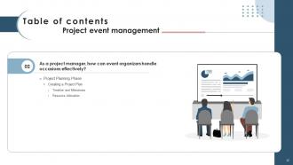 Project Event Management Powerpoint Presentation Slides PM CD Downloadable Informative